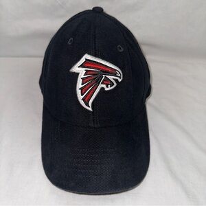Reebok Hat‎ Men's Black Red Atlanta Falcons NFL Embroidered Snapback Logo Cap